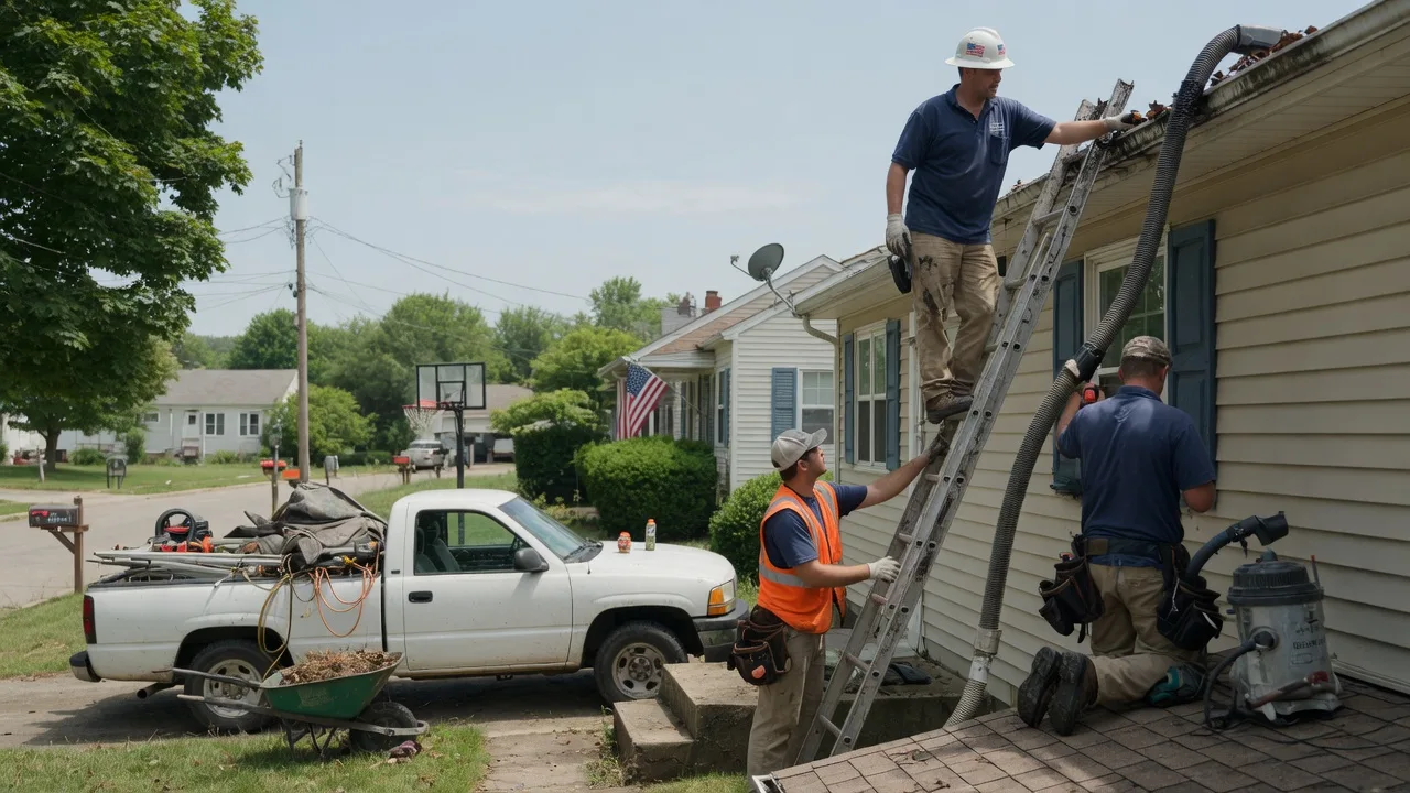 Gutter Installation in Closplint, KY near me